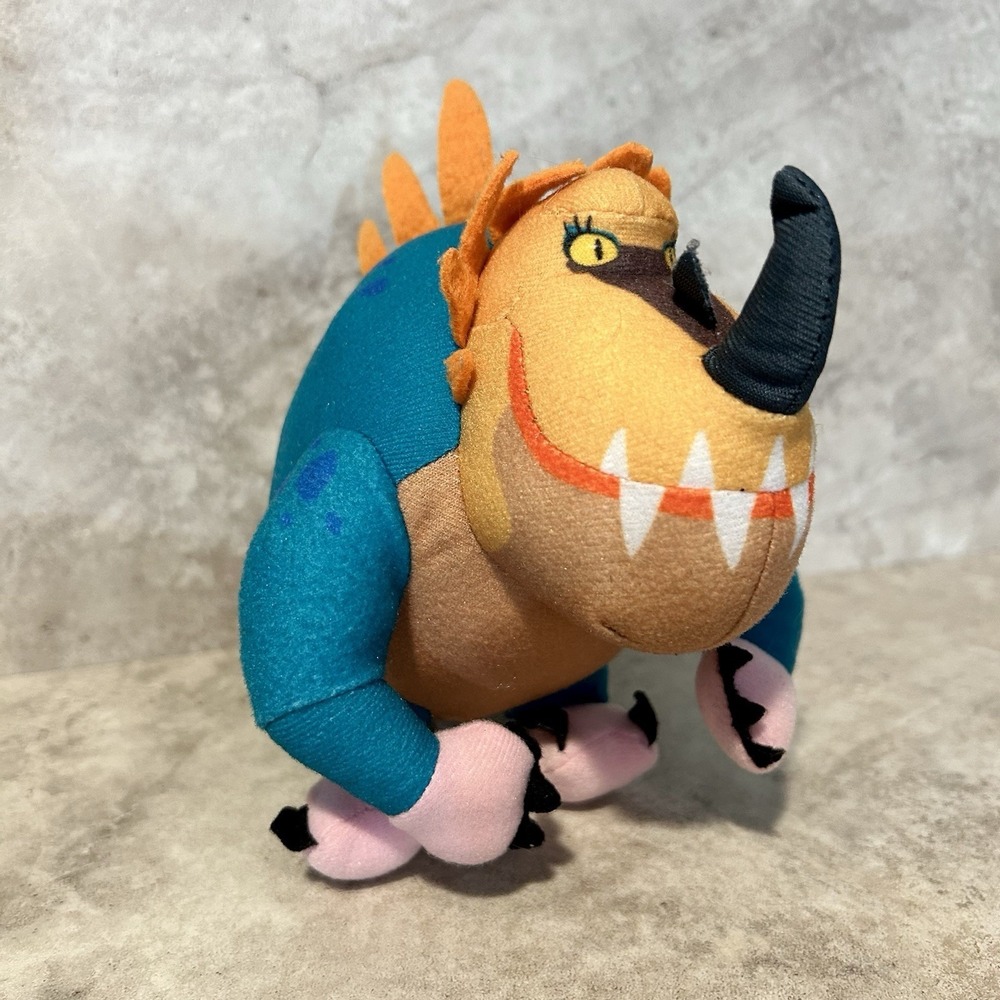 Klonk Dinosaur 9" Plush From The Movie Rumble Toy Factory Stuffed Paramount